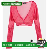 针织开衫 香港直邮Versace 001180 Medusa 短款 范思哲 女士