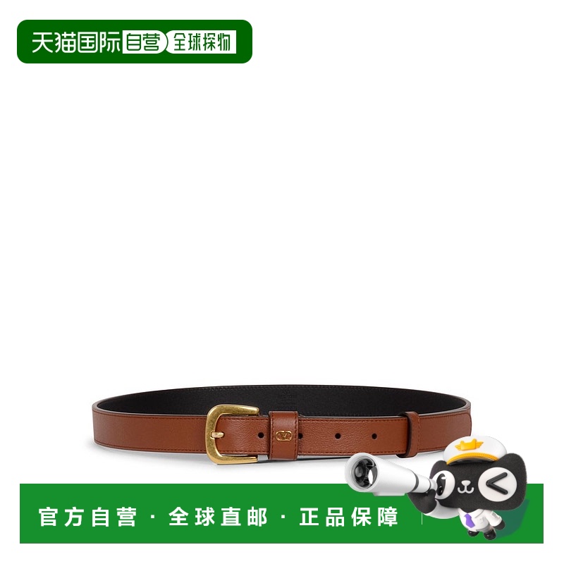 1h可退 香港直邮Valentino 华伦天奴 男士 VLogo 标志性搭扣腰带