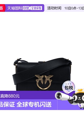 1h可退 香港直邮Pinko 品高 女士 BAGS 挎包 104340A0QOZ99QBLACK