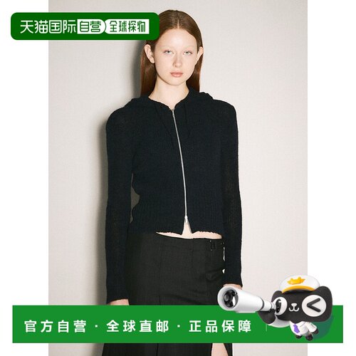 香港直邮Our Legacy 女士 修身连帽拉链开衫 W4243CB