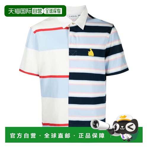 1h可退 香港直邮LANVIN 男士T恤 RMJE0010JR47 SS2024 红色 LANVI