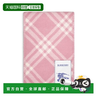 1h可退 欧洲直邮BURBERRY 女士围巾 8114367A4709 AW2026 粉红色