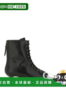 1h可退 香港直邮aeyde 女士 黑色小牛皮高跟高跟鞋 ESMSS75SBLACK