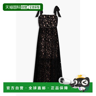 蕾丝中长连衣裙 1h可退 女士 RIO 315651BLACK 香港直邮FARM