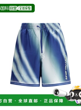 1h可退 香港直邮Casablanca 男士 Flaming 真丝短裤 MSP26TR39903