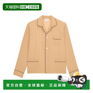 865775Y7J39 条纹睡衣上衣 香港直邮Saint Laurent