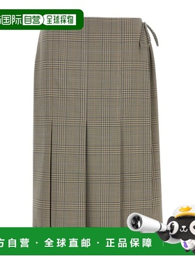 香港直邮Marni 'Clement' 半身裙 GOMA0741A1UTP794长裙a字裙