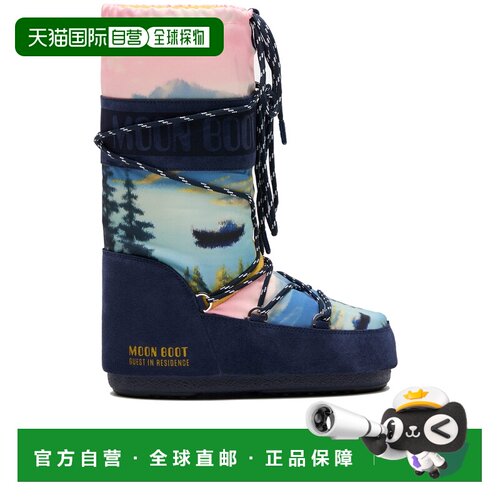 香港直邮Miu Miu 缪缪 女士 MB X GIR ICON POSTCARD 靴子 80D140
