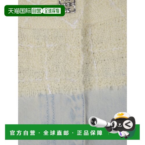 1h可退 香港直邮GIVENCHY 女士牛仔裤 BW50WG5YB5128 SS2025 白色