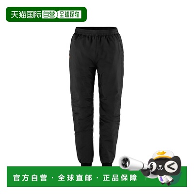 自营欧洲直邮Fjallraven北极狐 Keb女士黑色聚酯纤维保暖裤