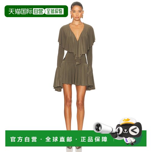 1h可退 香港直邮NORMA KAMALI 诺玛 卡玛丽 女士 for FWRD 长袖深
