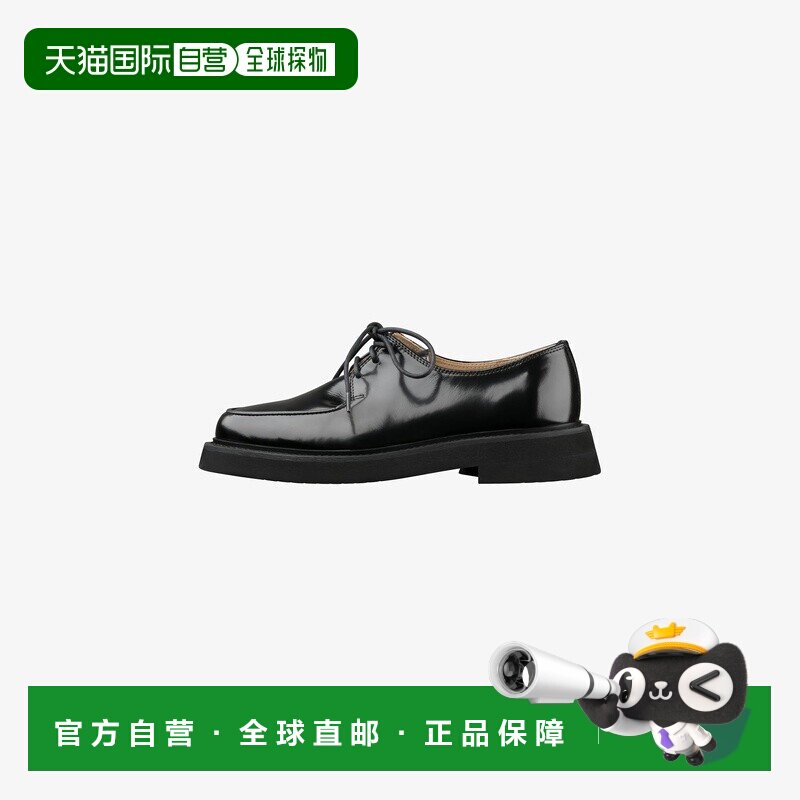 自营欧洲直邮APC 女士黑色皮革皮鞋女鞋