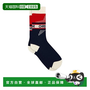367 15SOC503A103 香港直邮Dior 拼色logo长袜