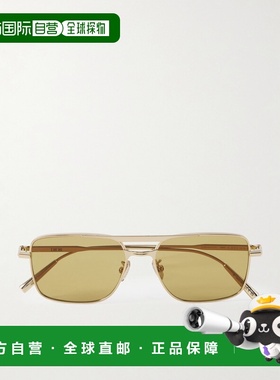 1h可退 香港直邮DIOR 迪奥 男士 BlackSuitS17U D形框镀金太阳眼