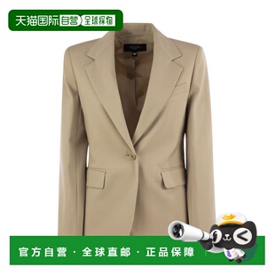 1h可退 香港直邮Weekend Max Mara 女士 LAMINE - NATURAL 弹力羊