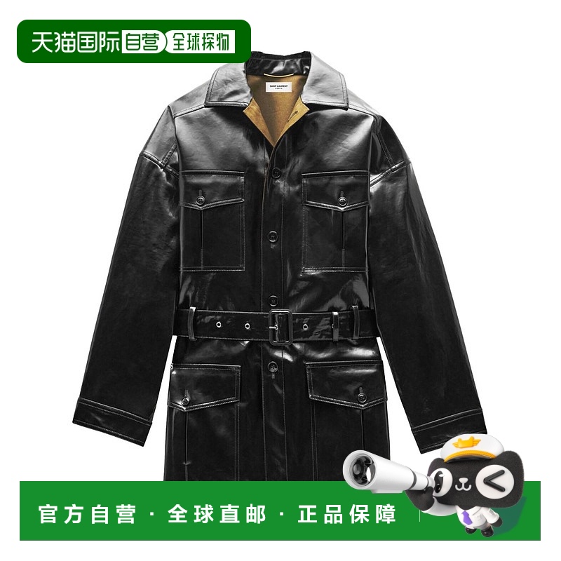 1h可退 香港直邮Saint Laurent 圣罗兰 女士 长袖休闲夹克 801536