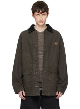 1h可退 香港直邮CARHARTT WIP 男士 绿色 Prescott 夹克 I0369833