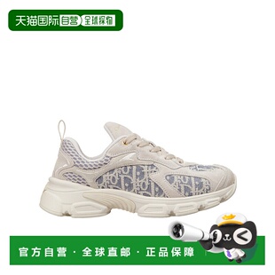 香港直邮Dior 系带运动鞋 KCK443ROU时尚百搭日常通勤休闲轻便