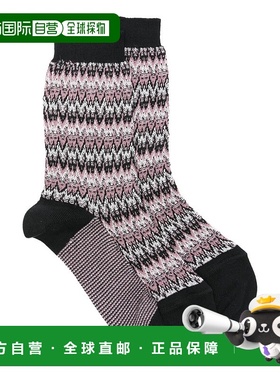 香港直邮MISSONI 米索尼 女士 CALF 人字纹图案袜子 CZ00CMDA343