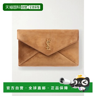 香港直邮Saint Laurent 圣罗兰 女士 Cassandre 绒面革手包 76930