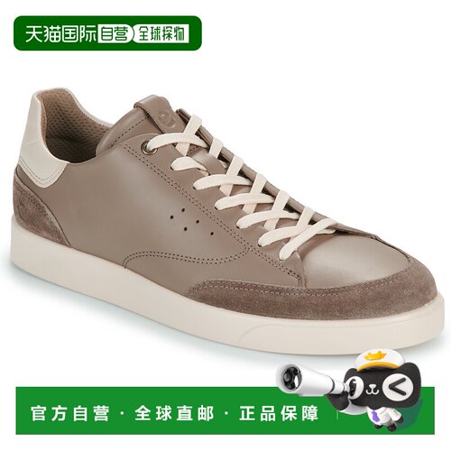 欧洲直邮Ecco   男士鞋子低帮板鞋 521394-60798爱步男鞋