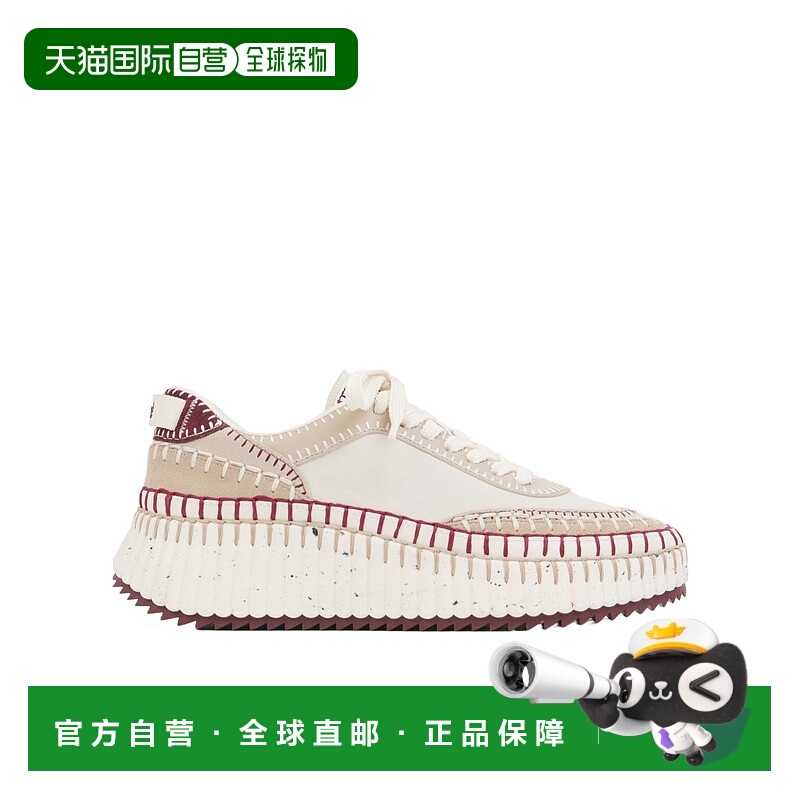香港直邮Chloe 圆头低帮休闲鞋 CHC24A00RMS