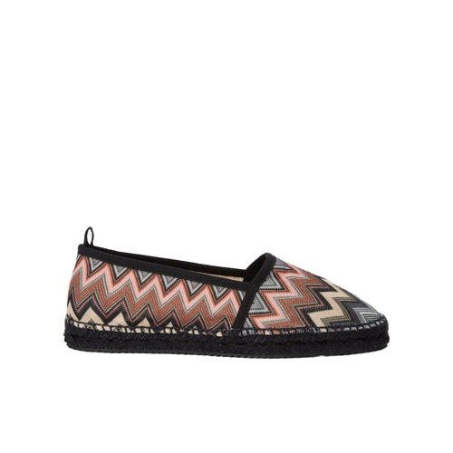 Missoni 人字纹平底草编鞋 LS24SY08BV00FYS91KO 【付后1h可退】