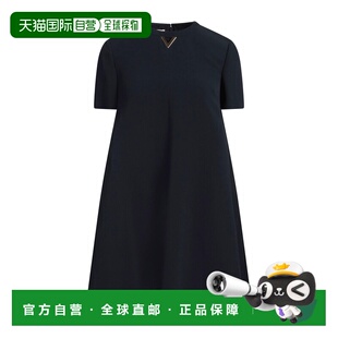 短款 女士 连衣裙 blue蓝色 香港直邮valentino 舒适时尚 华伦天奴