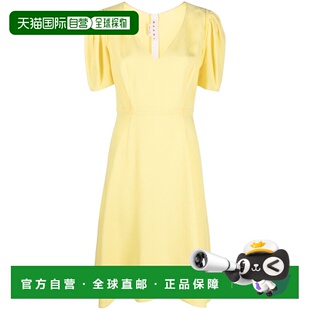 V领连衣裙 1h可退 女士 玛尼 ABMA0942A0UTV940 香港直邮Marni