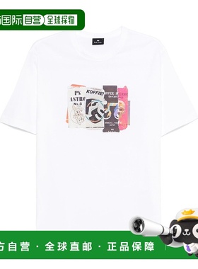 香港直邮Paul Smith 保罗 史密斯 男士 and Polos T恤白色T恤 M2R