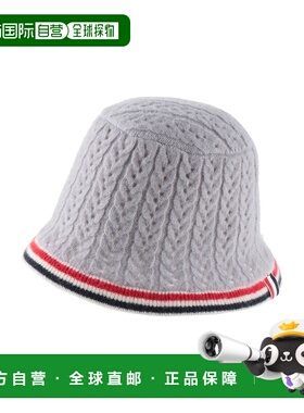 香港直邮Thom Browne 汤姆 布朗 女士 帽子 grey灰色 舒适时尚