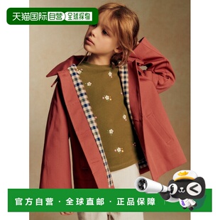 欧洲直邮Sezane 儿童红色棉质夹克外套