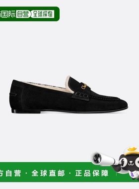 1h可退 香港直邮DIOR 迪奥 女士 便鞋 KDF038SKU90 black黑色 舒