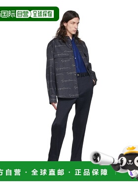 香港直邮Giorgio Armani 海军蓝三口袋休闲裤 2SGPP0N4T035TUBWFB