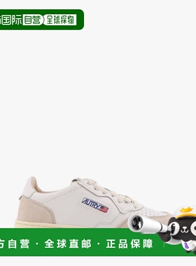 1h可退 香港直邮AUTRY 女士 Medalist 低帮皮质运动鞋 AULWLS33WH