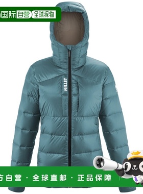 自营欧洲直邮Millet觅乐 KAMET PRO DOWN 女款专业羽绒服 蓝色