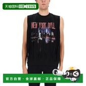 二次方 流蘇無袖 男士 香港直邮Dsquared2 Vaquera T卹 S71GD161