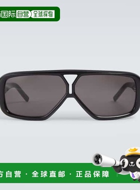 1h可退 香港直邮Saint Laurent 圣罗兰 男士 矩形醋纤太阳眼镜 00