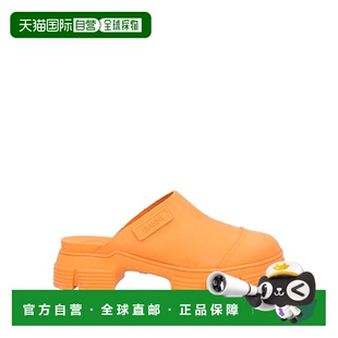 Mules 女士 木屐 orange橙色 香港直邮GANNI 舒适时尚 甘尼