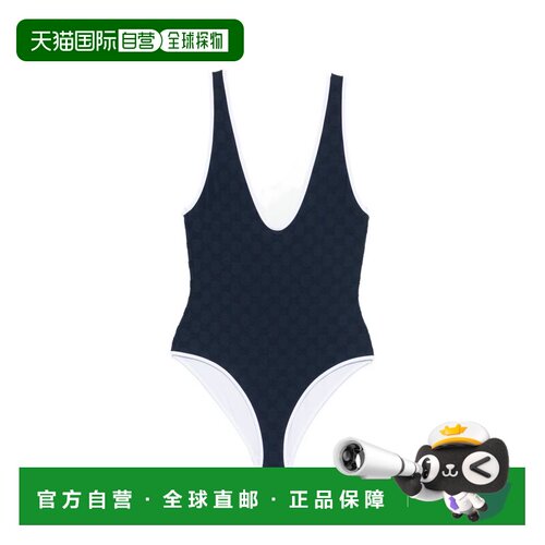 香港直邮GUCCI 女士泳装 853147XHAK74243 SS2026 花色 连体泳衣