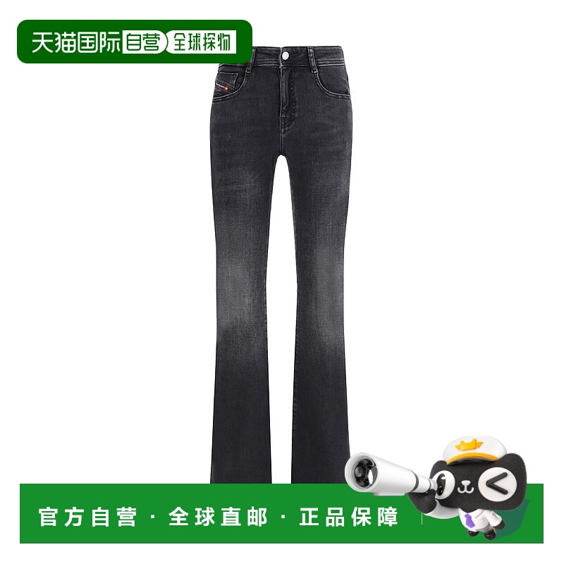 香港直邮Diesel 迪赛 女士 1969 D-Ebbey 小喇叭牛仔裤 A110030DB