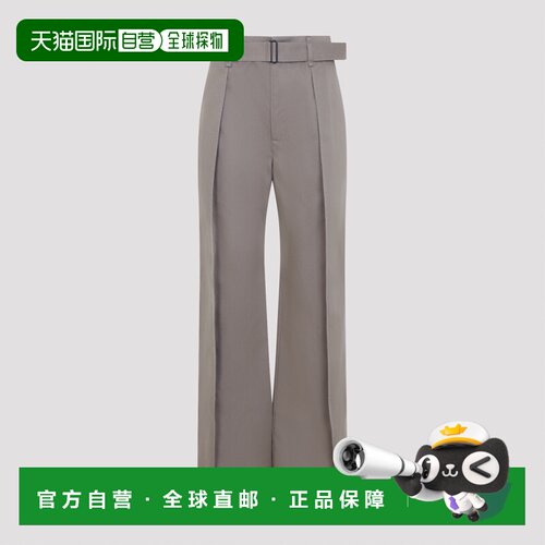 香港直邮LEMAIRE 女士休闲裤 PA1317LF1620BR473 AW2026 棕色