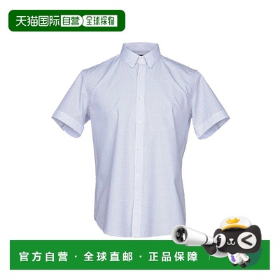 1h可退 香港直邮THEORY 希尔瑞 男士 格纹衬衫 white白色 舒适时