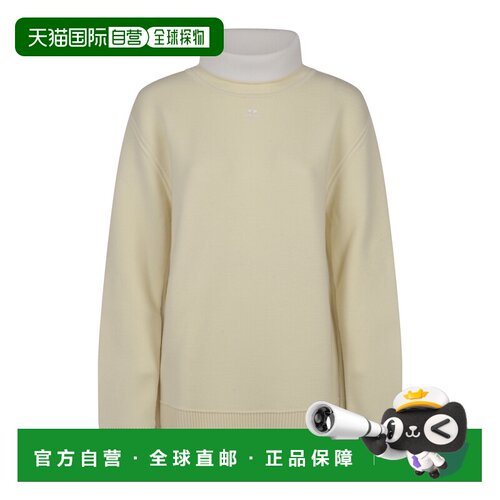 1h可退 香港直邮COURREGES 女士针织衫 424MPU198FI00360079 AW20
