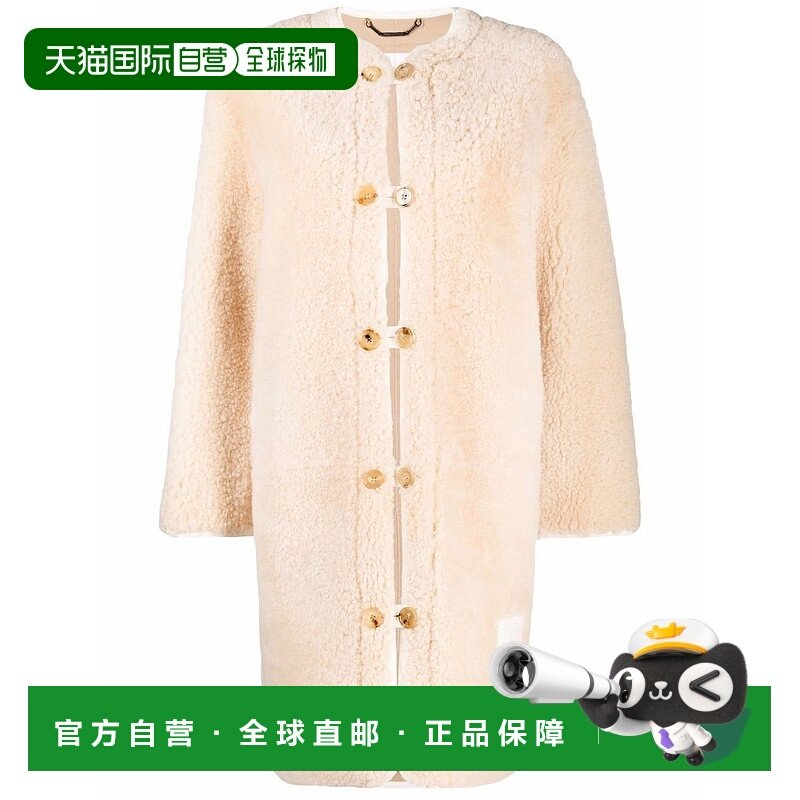 香港直邮Chloe 蔻依 女士 大衣 CHC21ACM12205 beige米色 舒适时