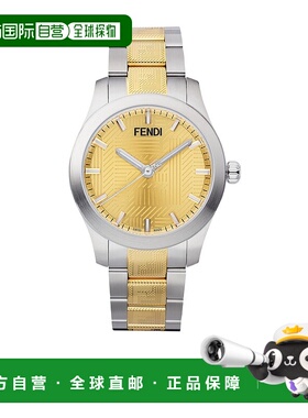 香港直邮Fendi 徽标圆形时尚手表 FOW986A2YK