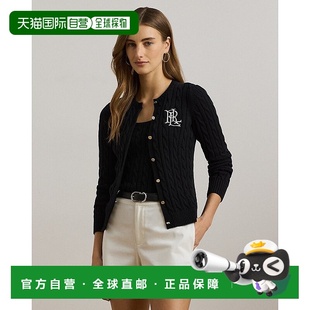 自营欧洲直邮RalphLauren拉夫劳伦 Lauren棉质粗线开衫
