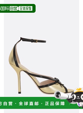 香港直邮valentino 华伦天奴 女士 Bepointy 层叠皮质凉鞋 8W2S0N