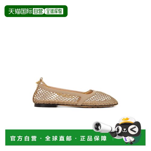 香港直邮Bottega Veneta 葆蝶家 女士 Stretch芭蕾舞平底鞋 74000