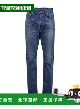 香港直邮Celine 复古水洗牛仔裤 2N809066S.